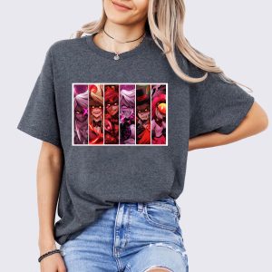 Hazbin Hotel Main Characters Shirt