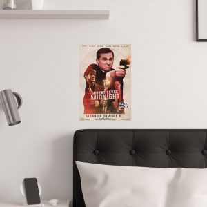 Threat Level Midnight Check Please Poster