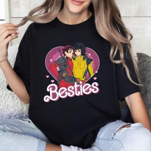 Tanjiro and Giyu Besties Cosplay Demon Slayer Shirt