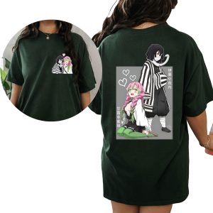 Obanai and Mitsuri Demon Slayer Couple Shirt