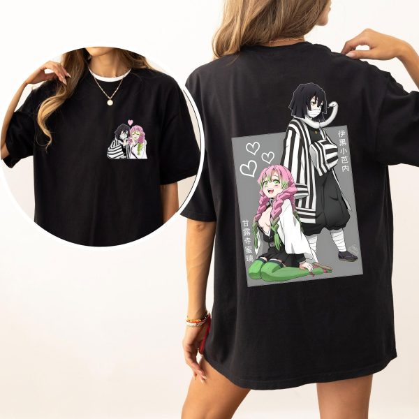 Obanai And Mitsuri Demon Slayer Couple Shirt