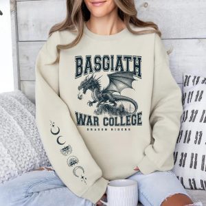 Basgiath War College Dragon Rider With Hand Sweatshirt Hoodie Unisex Tshirt