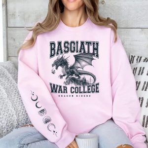 Basgiath War College Dragon Rider With Hand Sweatshirt Hoodie Unisex Tshirt