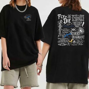 Fly Or Die Fourth Wing 2-sided Sweatshirt Hoodie Unisex Tshirt