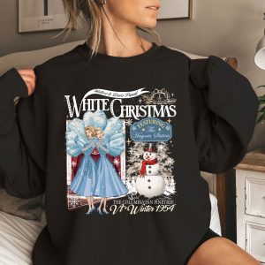 White Christmas Movie Sweatshirt, Wallace and Davis, Haynes Sisters Tshirt, Christmas White Movie 1954, Family Christmas