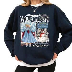 White Christmas Movie Sweatshirt, Wallace and Davis, Haynes Sisters Tshirt, Christmas White Movie 1954, Family Christmas