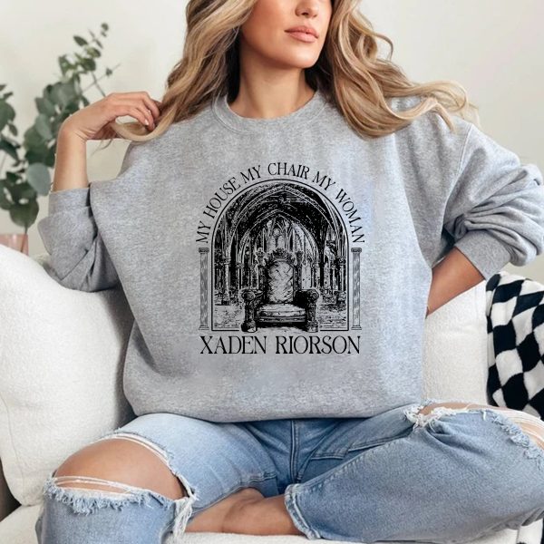 My House Chair Women Xaden RiorSon Sweatshirt