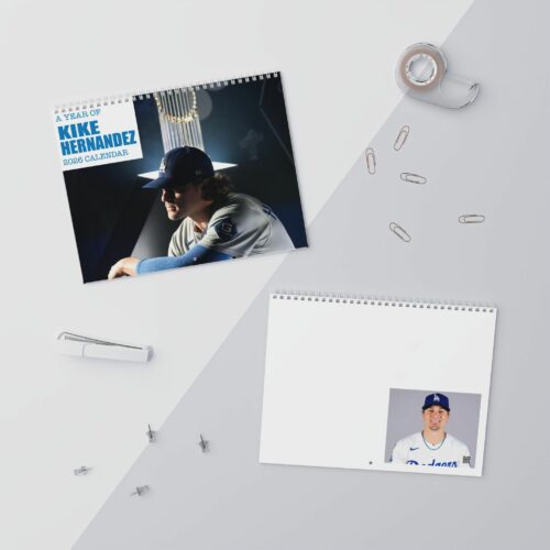 Kike Hernandez Los Angeles Dodgers 2026 Calendar