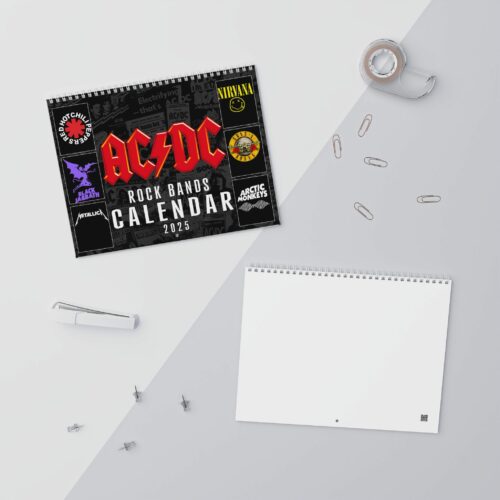 Rock Music Band 2026 Calendar