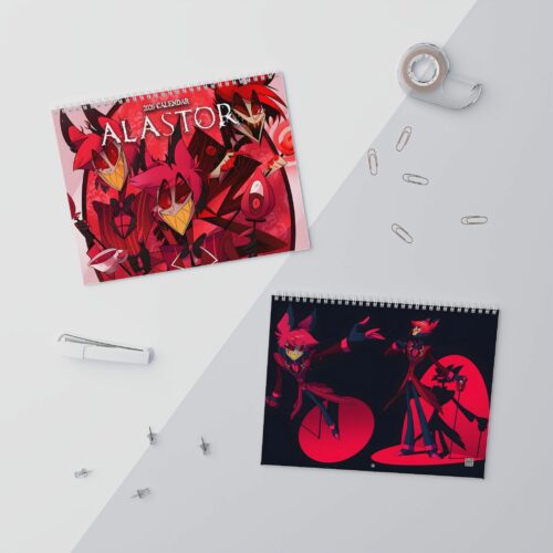 Alastor Hazbin Hotel Calendar 2026