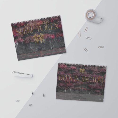 Sleep Token Music Band Ver2 2026 Calendar