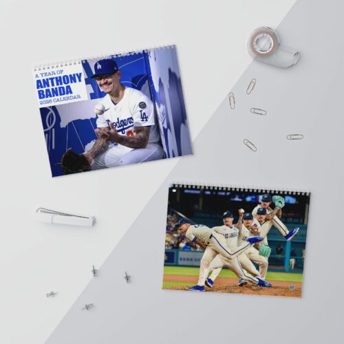 Anthony Banda Los Angeles Dodgers 2026 Calendar
