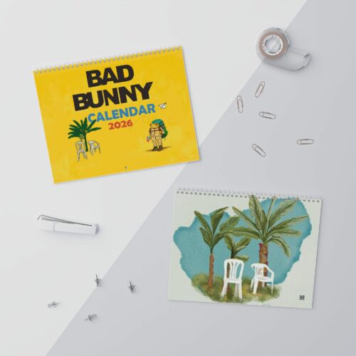 Bad Bunny 2026 Calendar