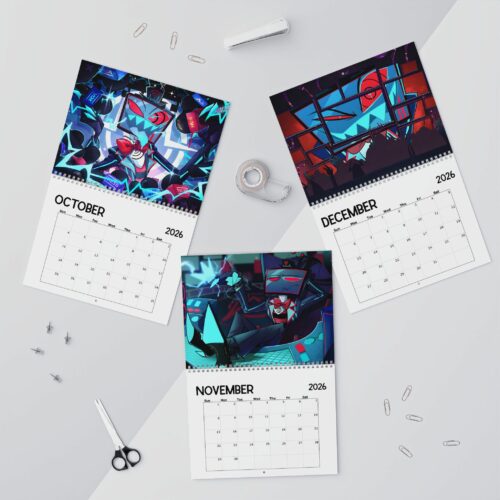 Vox Hazbin Hotel Calendar 2026