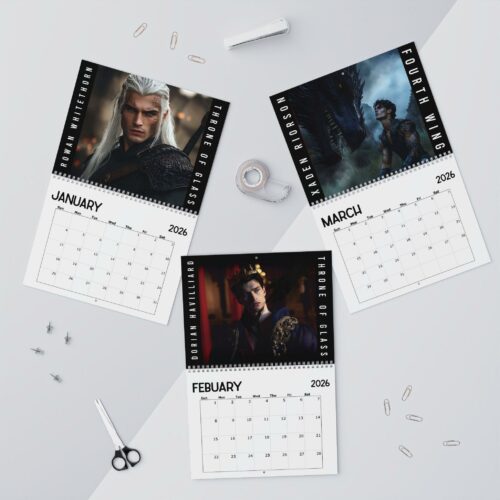 Book Boyfriend 2026 Calendar