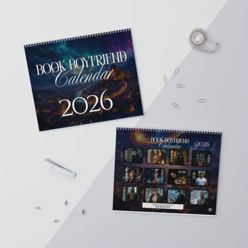 2026 Fae Warrior Book Boyfriend Calendar